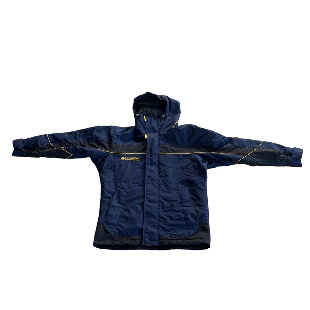 Columbia Jacket Men's Small Nylon Winter Zip Up Skiing/Snow Coat Exc Condition
